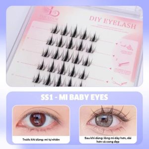 Lông mi giả - mi baby eye - SS1 - mi em bé the look beauty