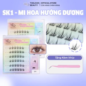 Lông mi giả có sẵn keo - mi hoa hướng dương Sk1- mi tự nhiên - gợi cảm- the look beauty